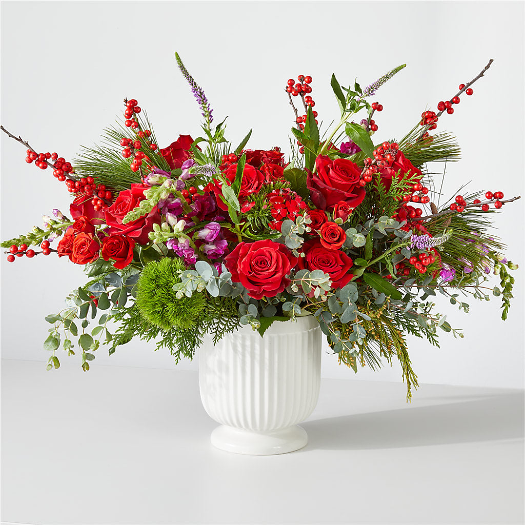 Big Red Bow Bouquet – Southern Utah Floral, Washington UT