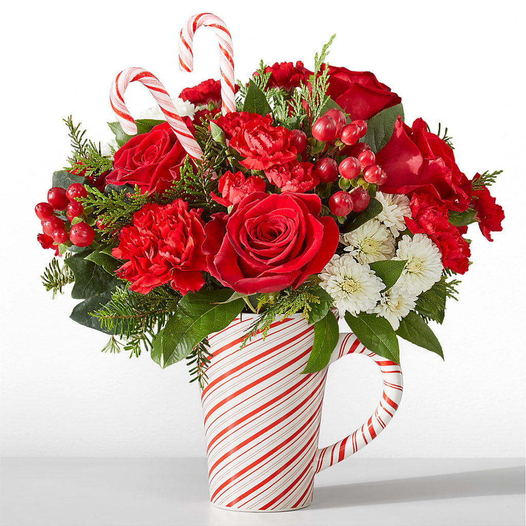 Peppermint Swirl Mug – Southern Utah Floral, Washington UT
