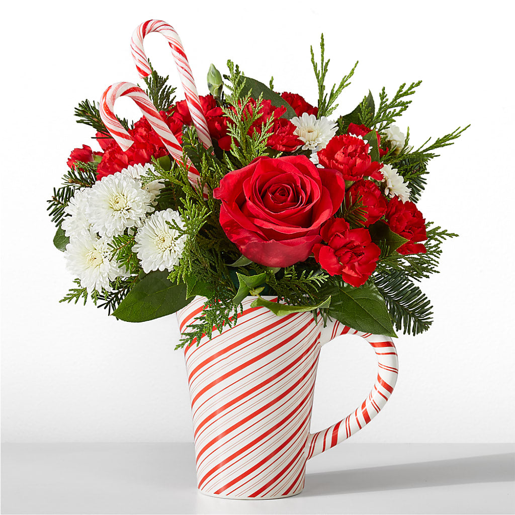 Peppermint Swirl Mug – Southern Utah Floral, Washington UT