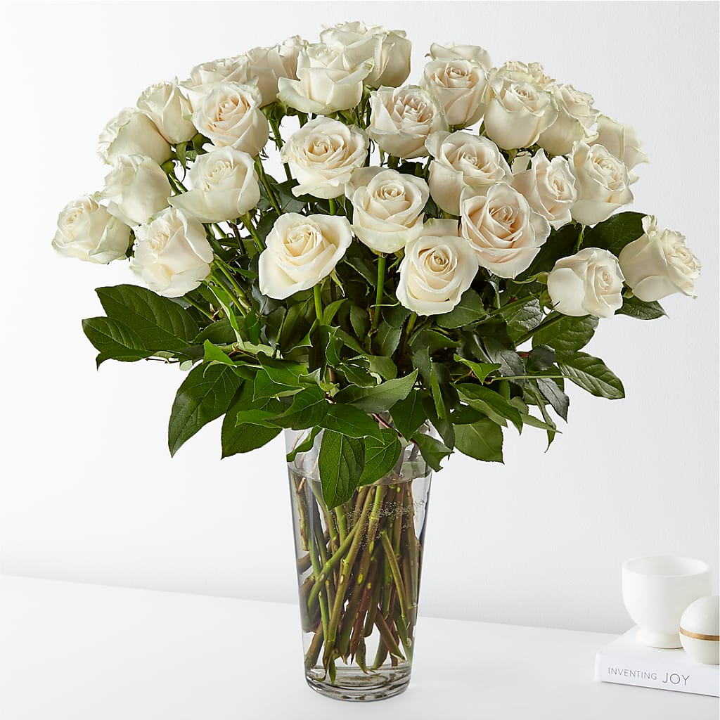 Long Stem White Rose Bouquet – Southern Utah Floral, Washington UT