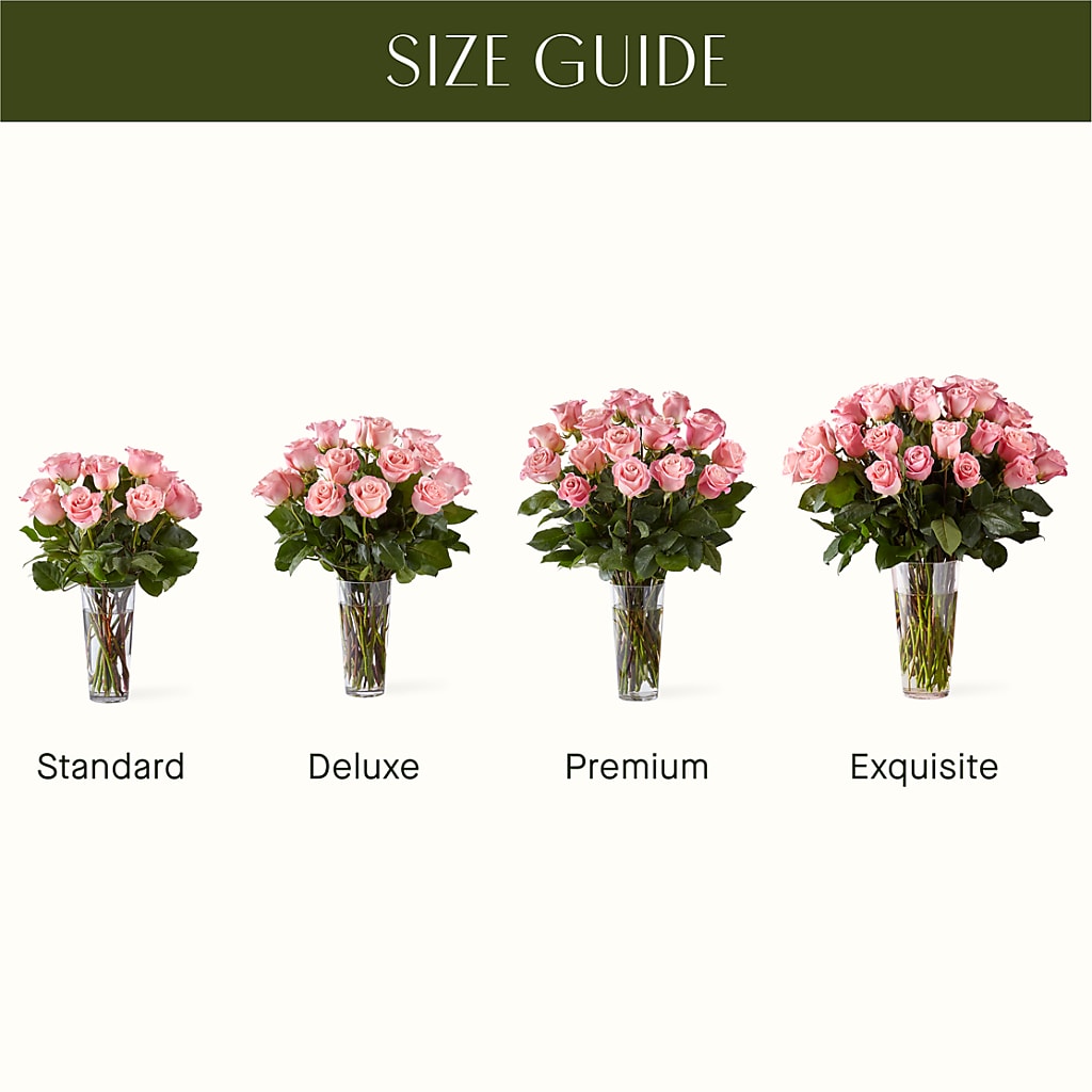 Long Stem Pink Rose Bouquet – Southern Utah Floral, Washington UT