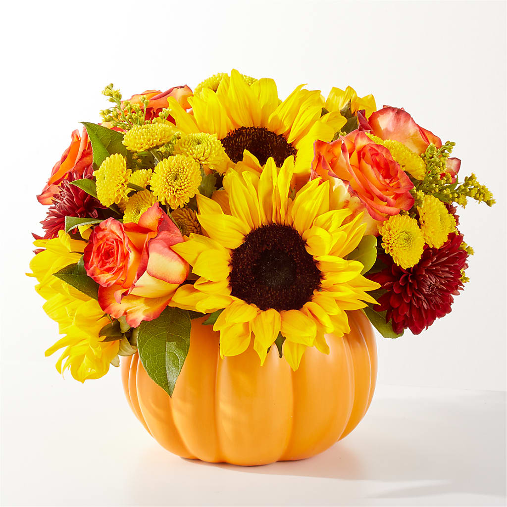 Golden Gourd Pumpkin Bouquet – Southern Utah Floral, Washington UT