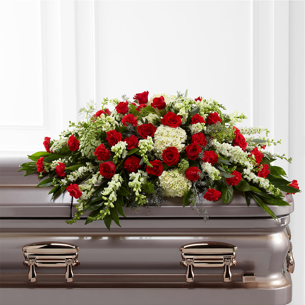 Sincerity Casket Spray – Southern Utah Floral, Washington UT