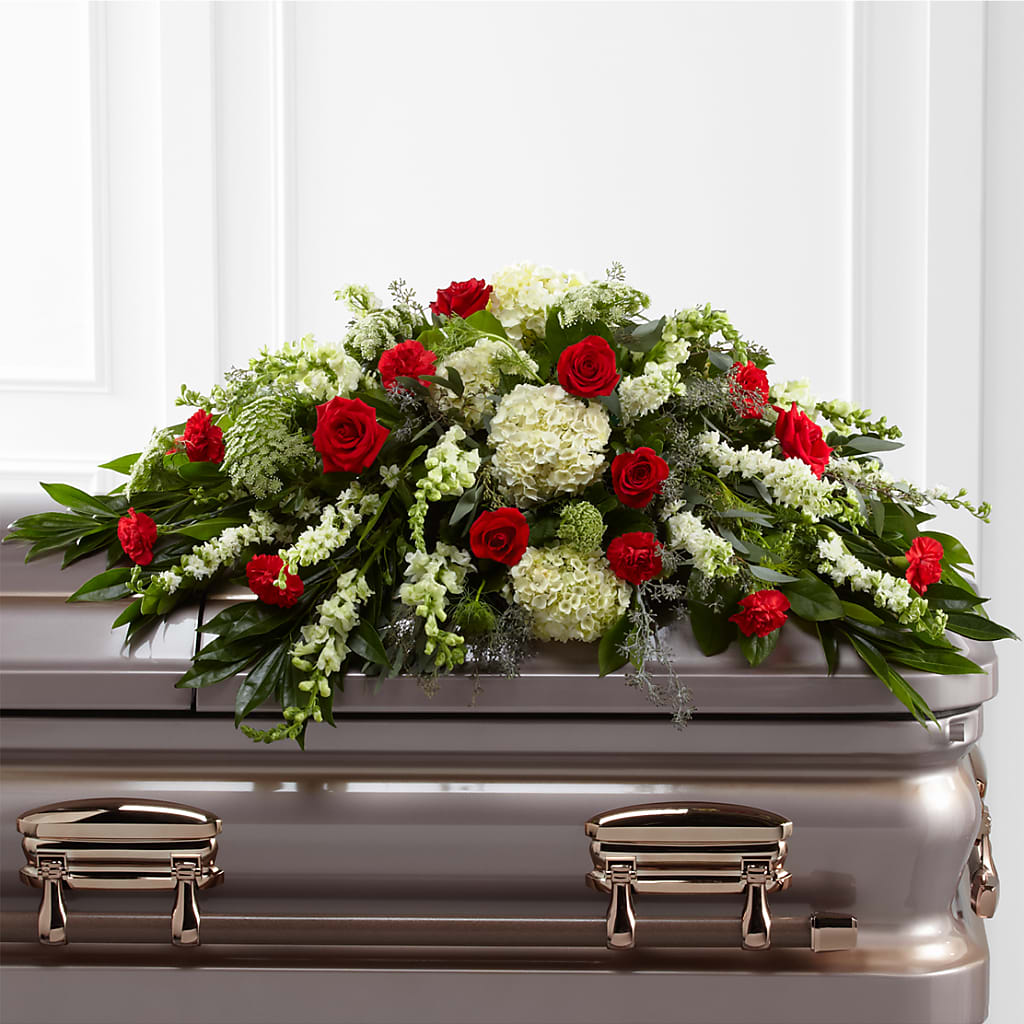 Sincerity Casket Spray – Southern Utah Floral, Washington UT