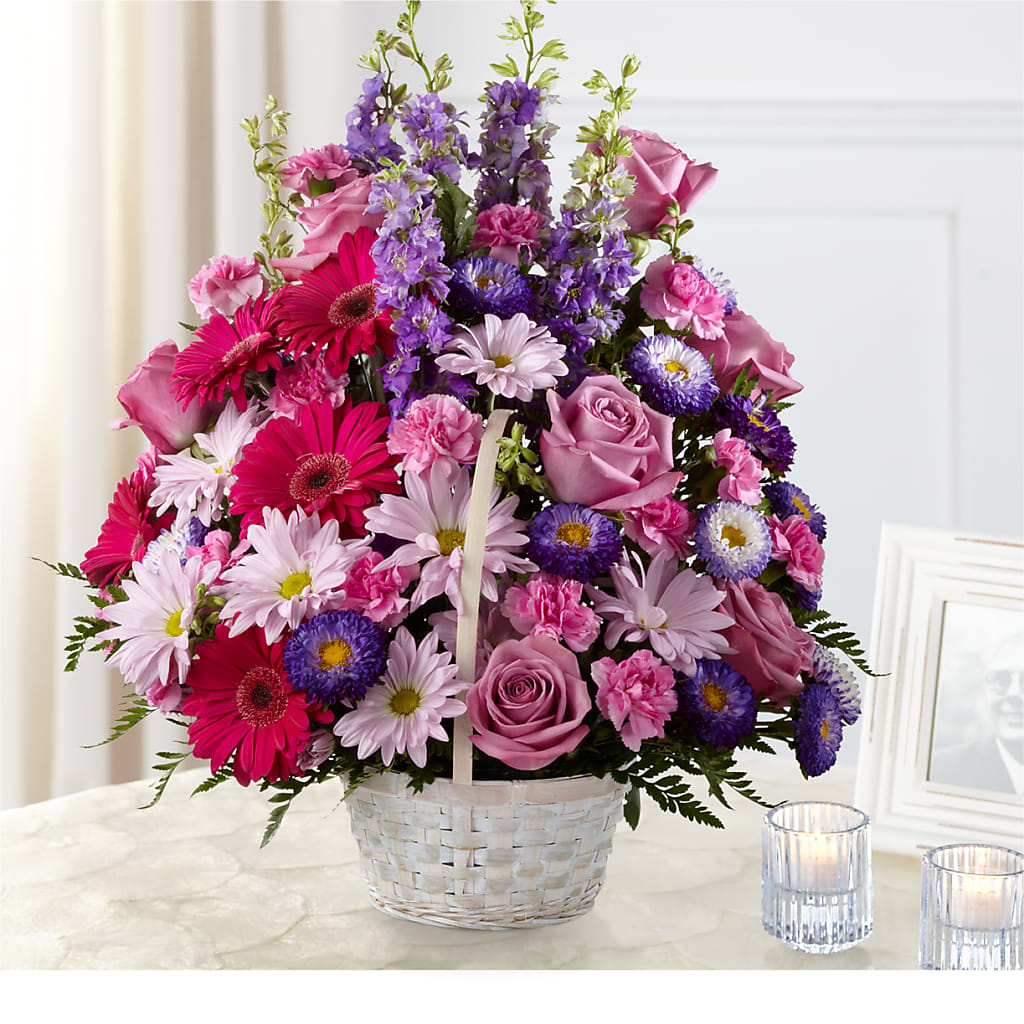 Pastel Peace Basket – Southern Utah Floral, Washington UT