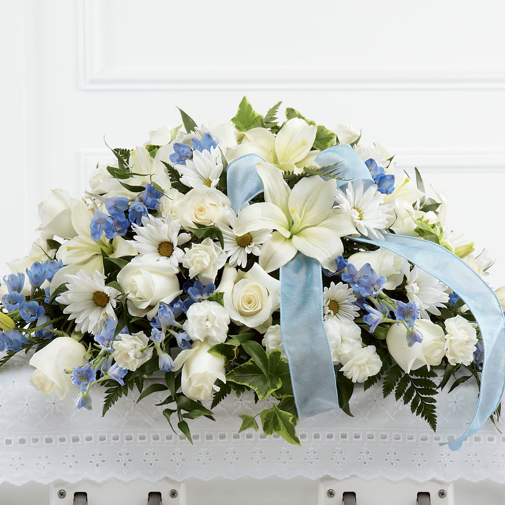 Tender Treasure Casket Spray – Southern Utah Floral, Washington UT