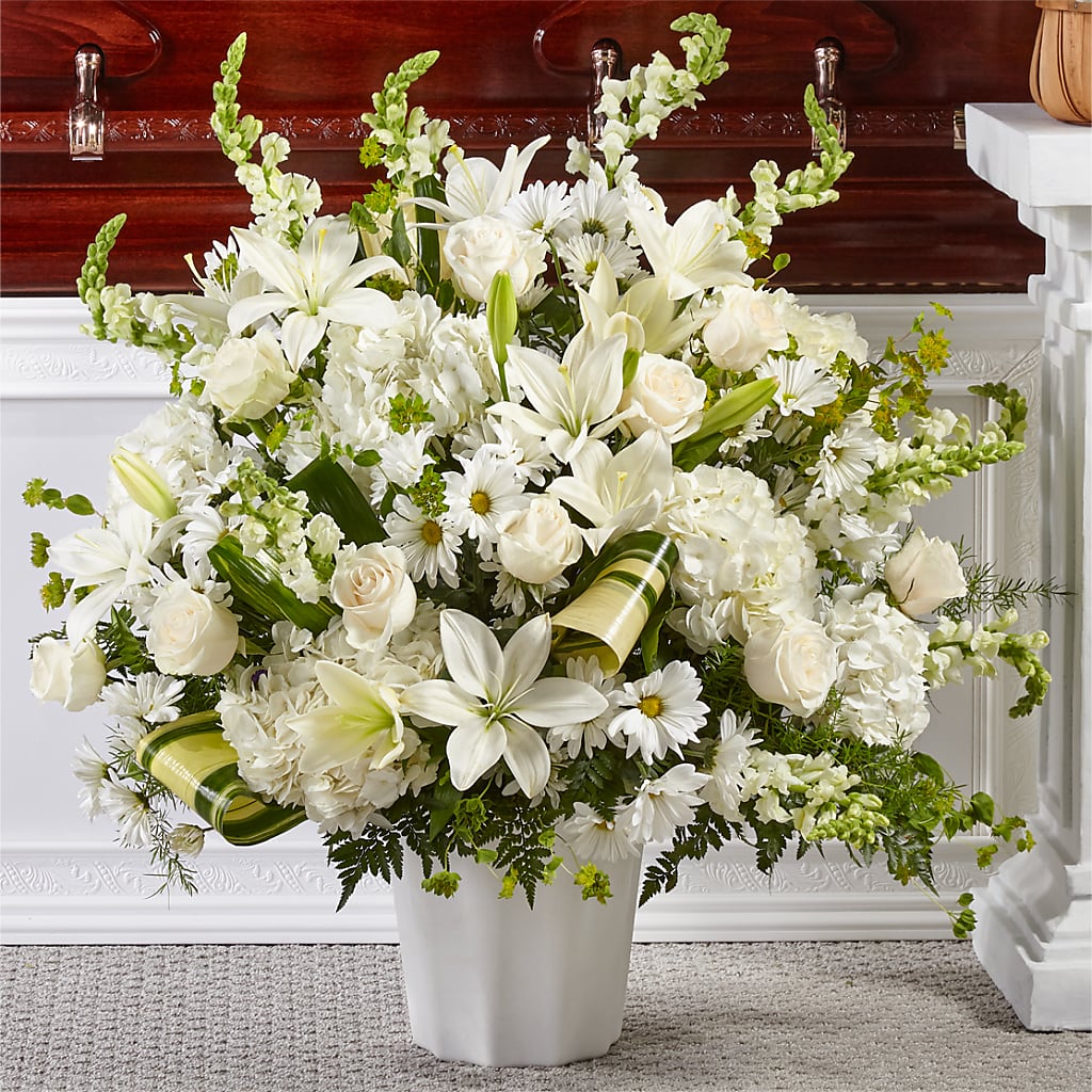 Thoughts of Tranquility Floor Basket – Southern Utah Floral, Washington UT