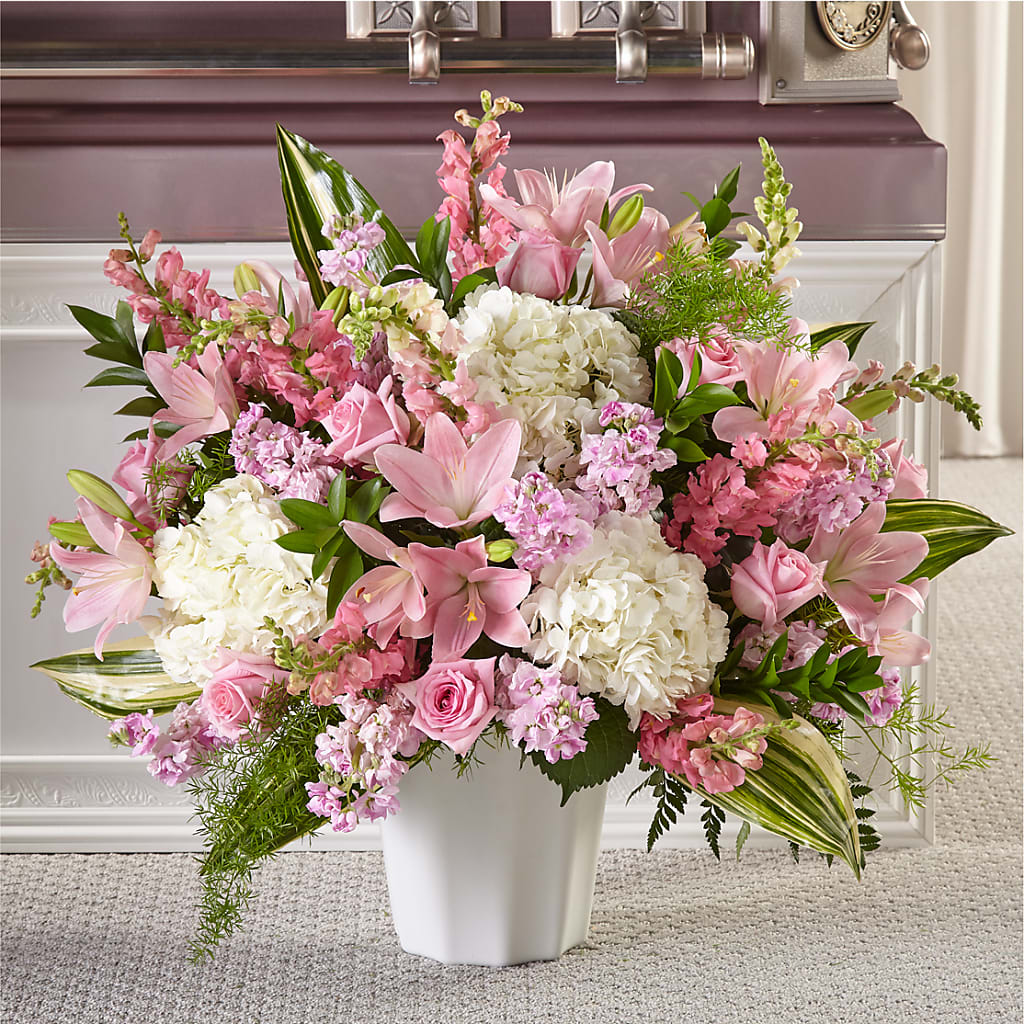 Simply Serene Floor Basket – Southern Utah Floral, Washington UT