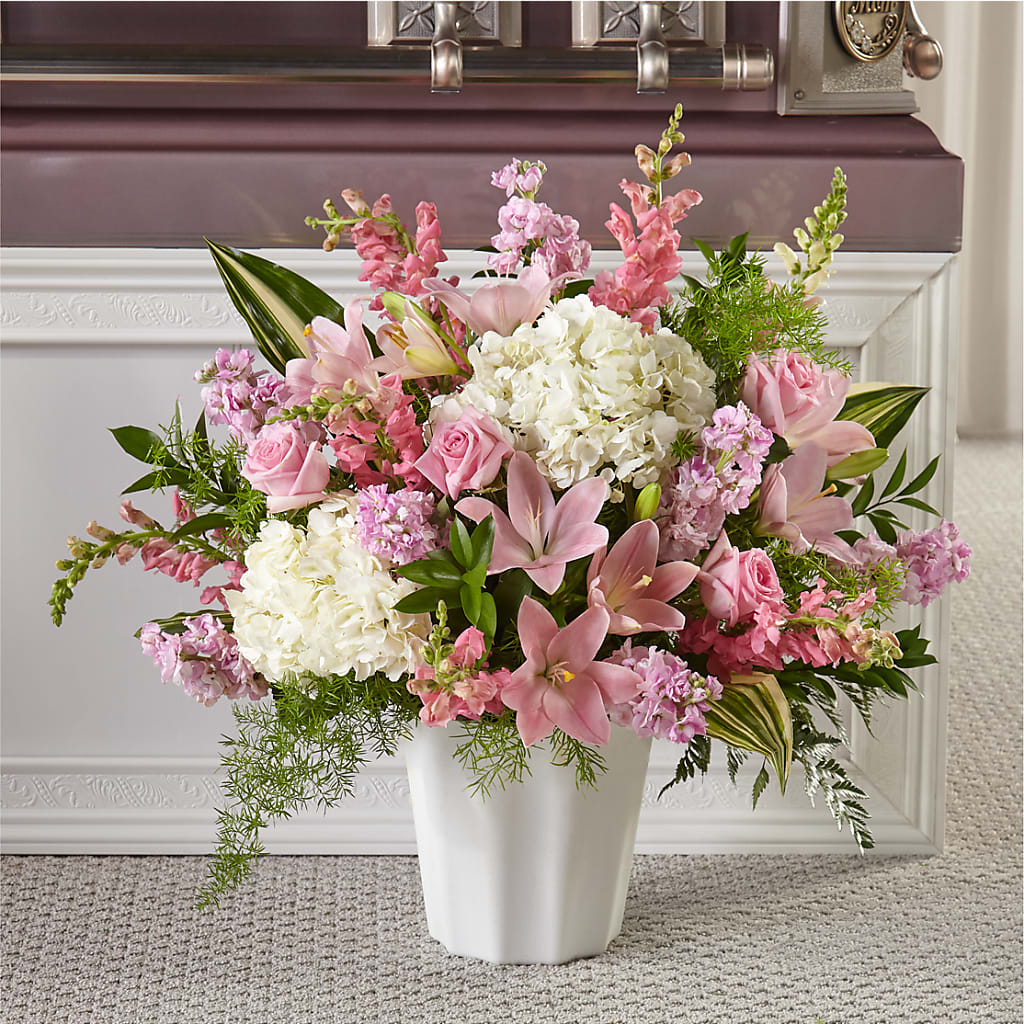 Simply Serene Floor Basket – Southern Utah Floral, Washington UT