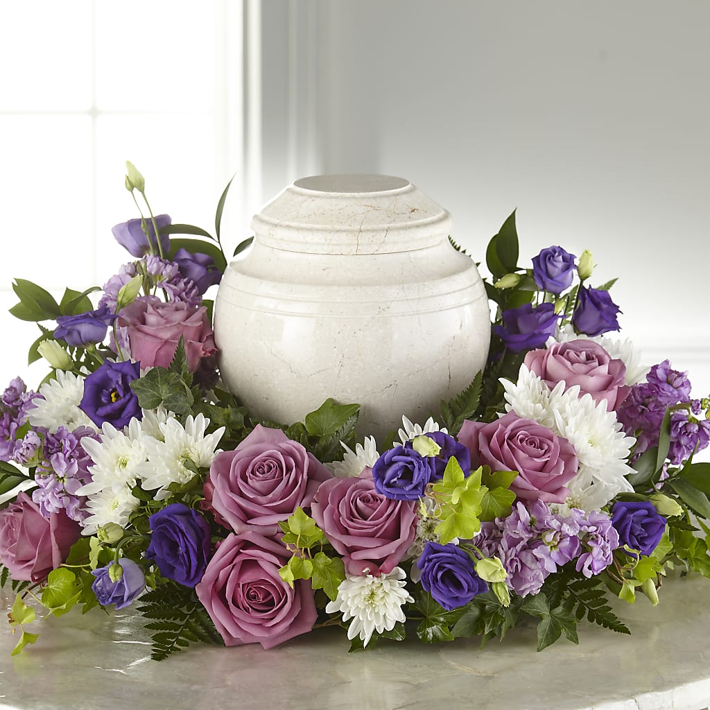 Blooming Sympathy Cremation Adornment – Southern Utah Floral, Washington UT