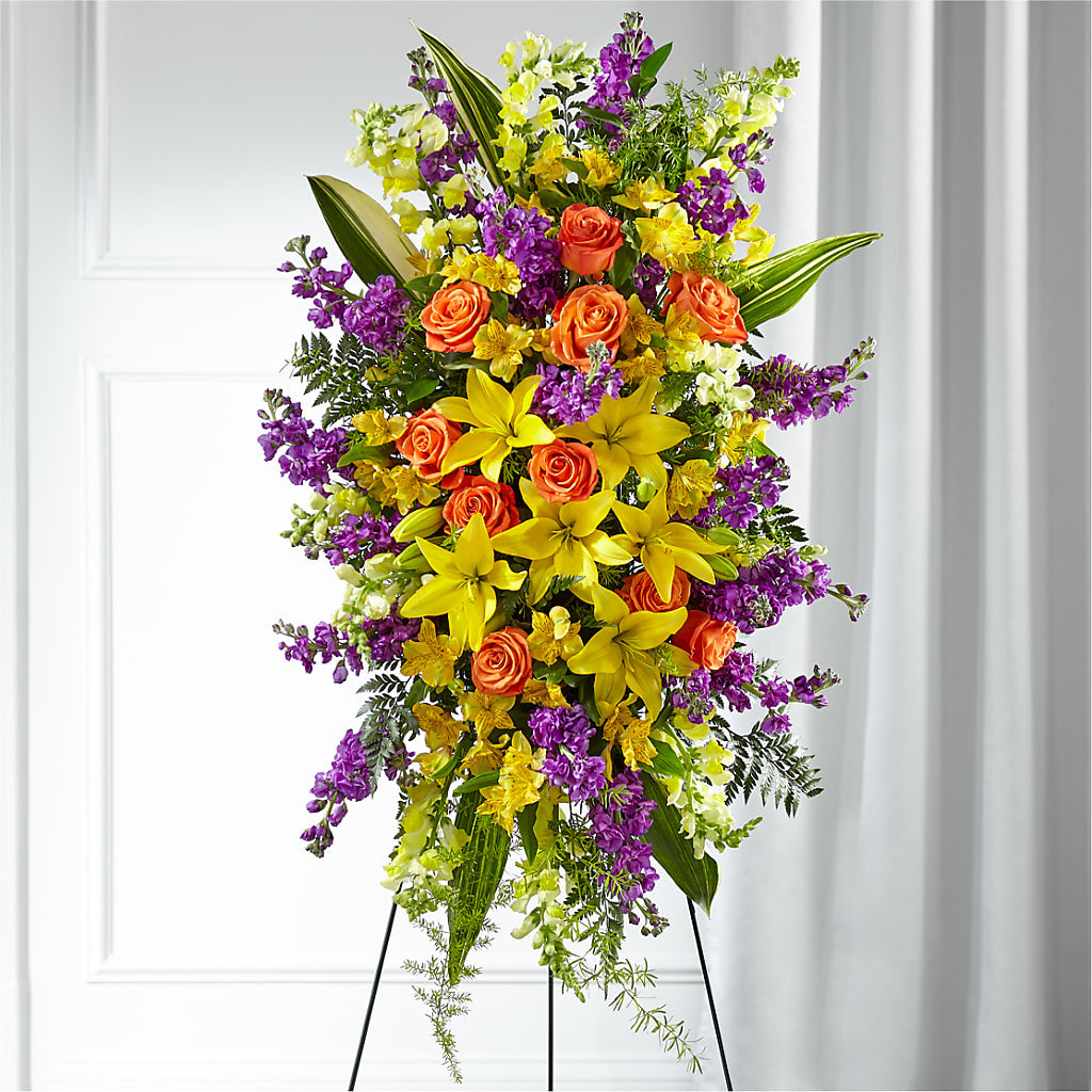 Thoughtful Prayers Standing Spray – Southern Utah Floral, Washington UT