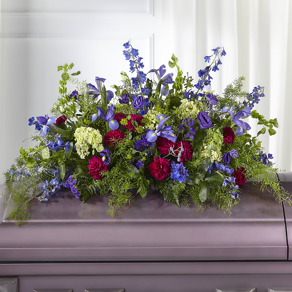 Always Treasured Casket Spray – Southern Utah Floral, Washington UT