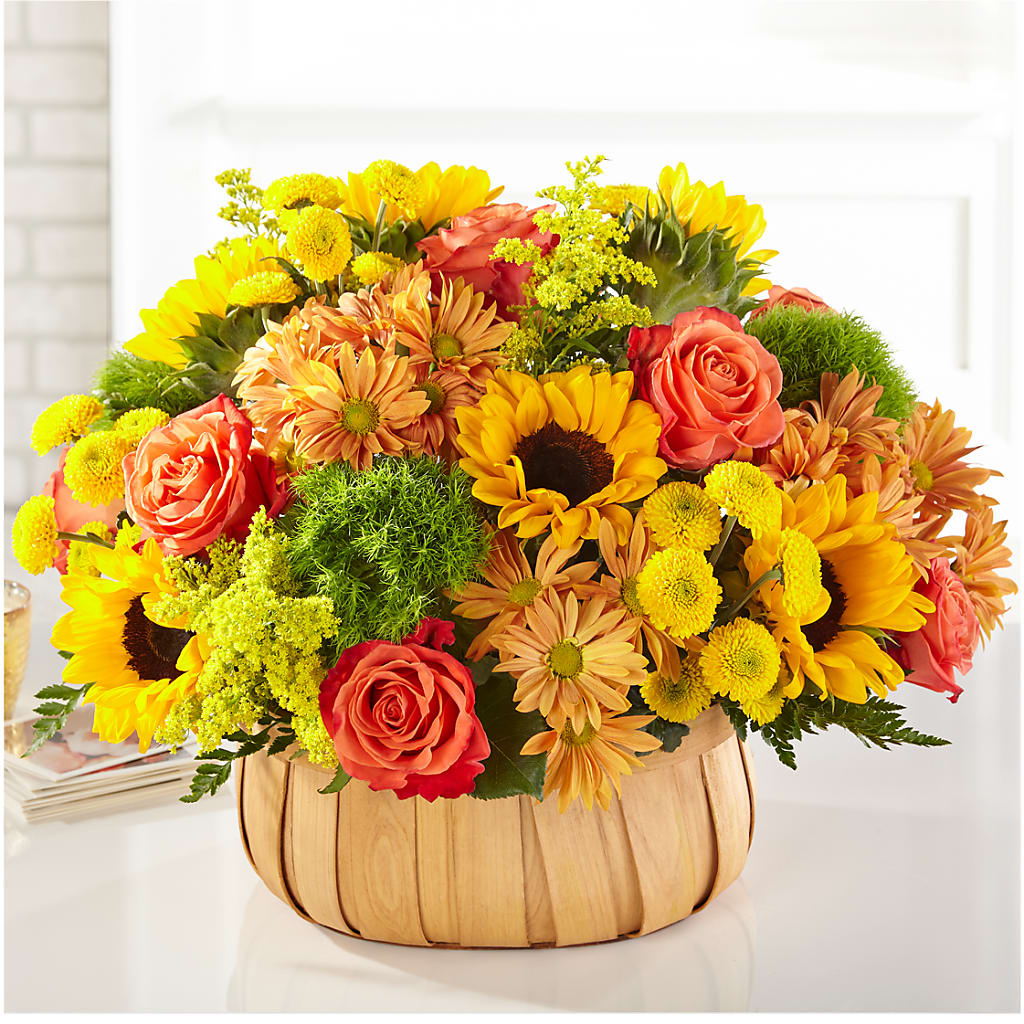 Harvest Sunflower Basket – Southern Utah Floral, Washington UT