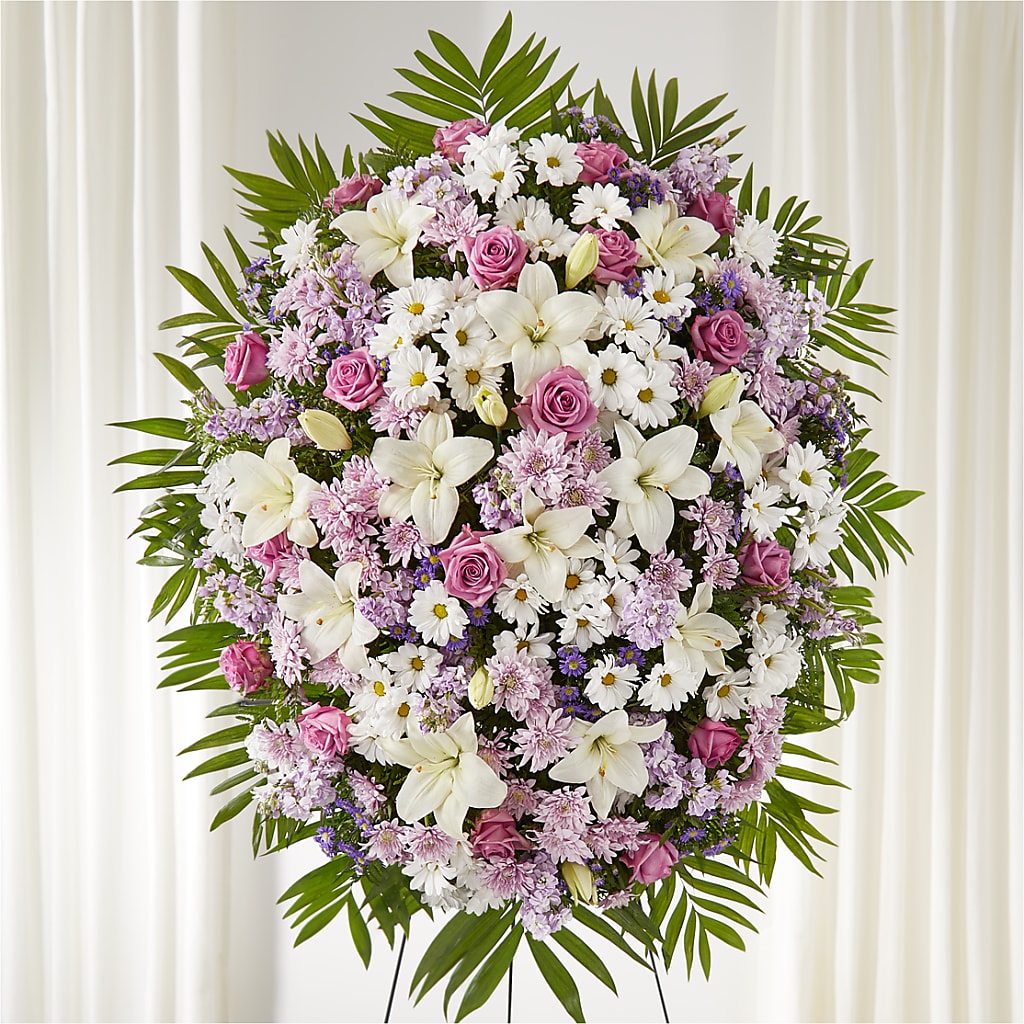 Surrounded by Love Standing Spray – Southern Utah Floral, Washington UT