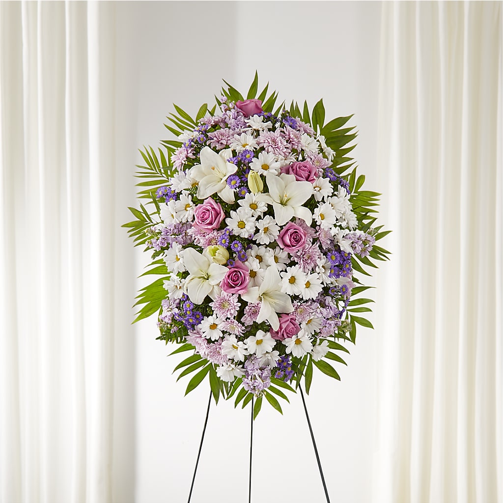 Surrounded by Love Standing Spray – Southern Utah Floral, Washington UT