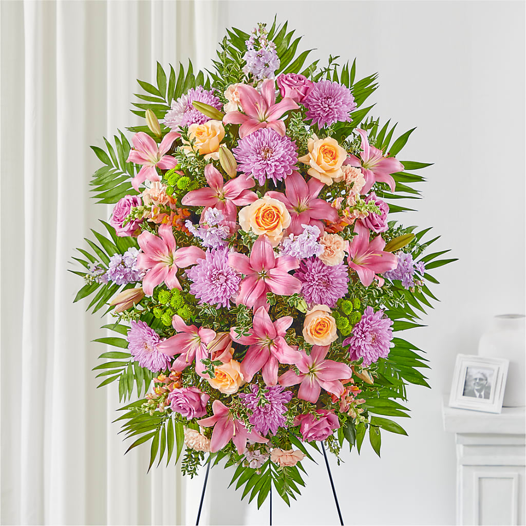 Love & Light Standing Spray – Southern Utah Floral, Washington UT