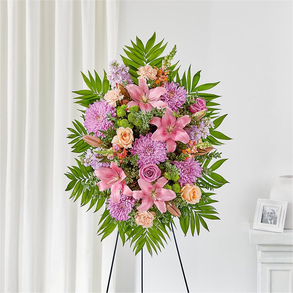 Love & Light Standing Spray – Southern Utah Floral, Washington UT