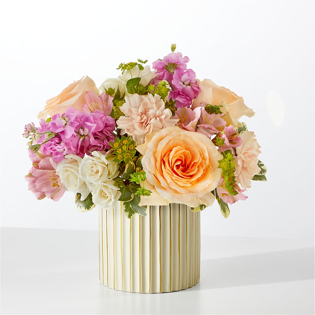 Paradise Bouquet with Ivory Vase – Southern Utah Floral, Washington UT