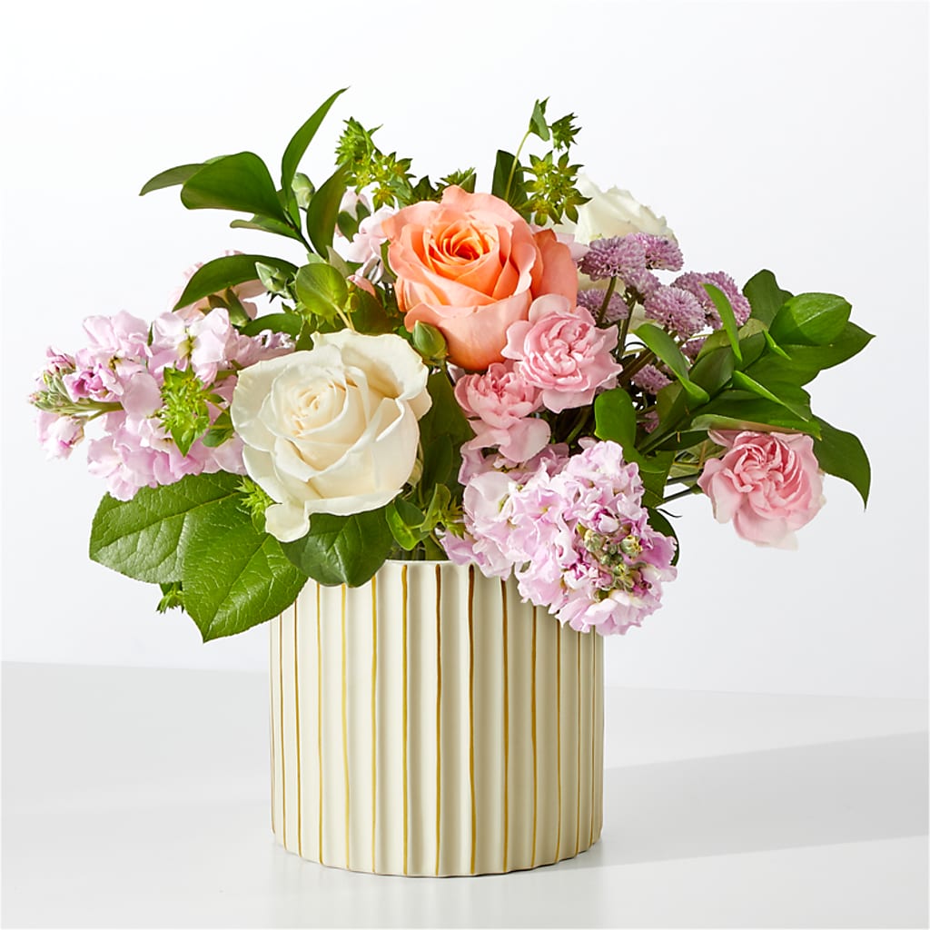 French Market Bouquet with Ivory Vase – Southern Utah Floral, Washington UT