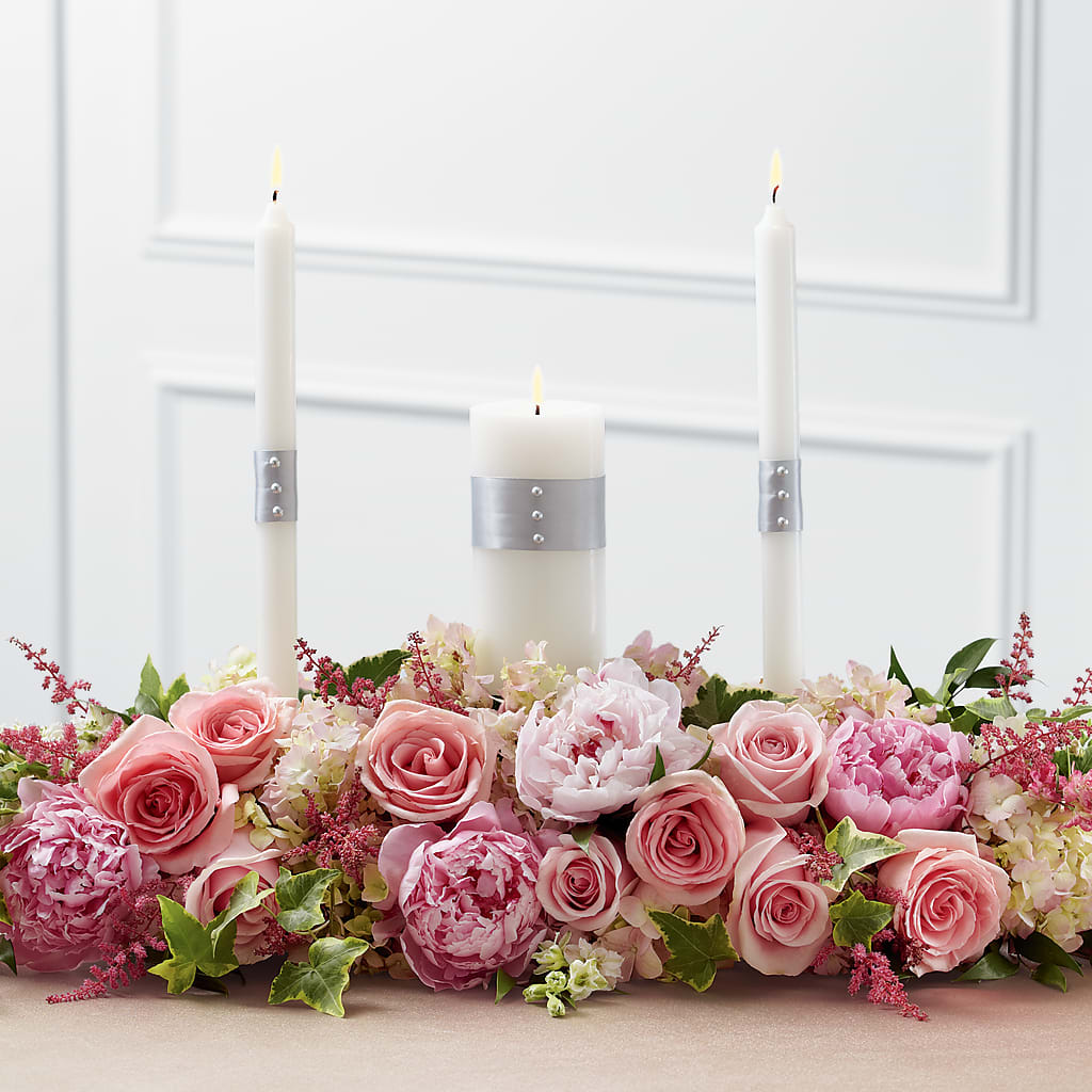 Worldwide Romance Unity Candle Arrangement – Southern Utah Floral, Washington UT