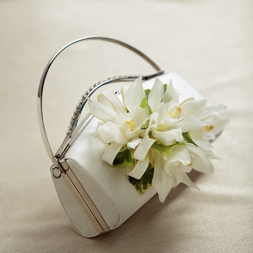 White Purse Decor – Southern Utah Floral, Washington UT