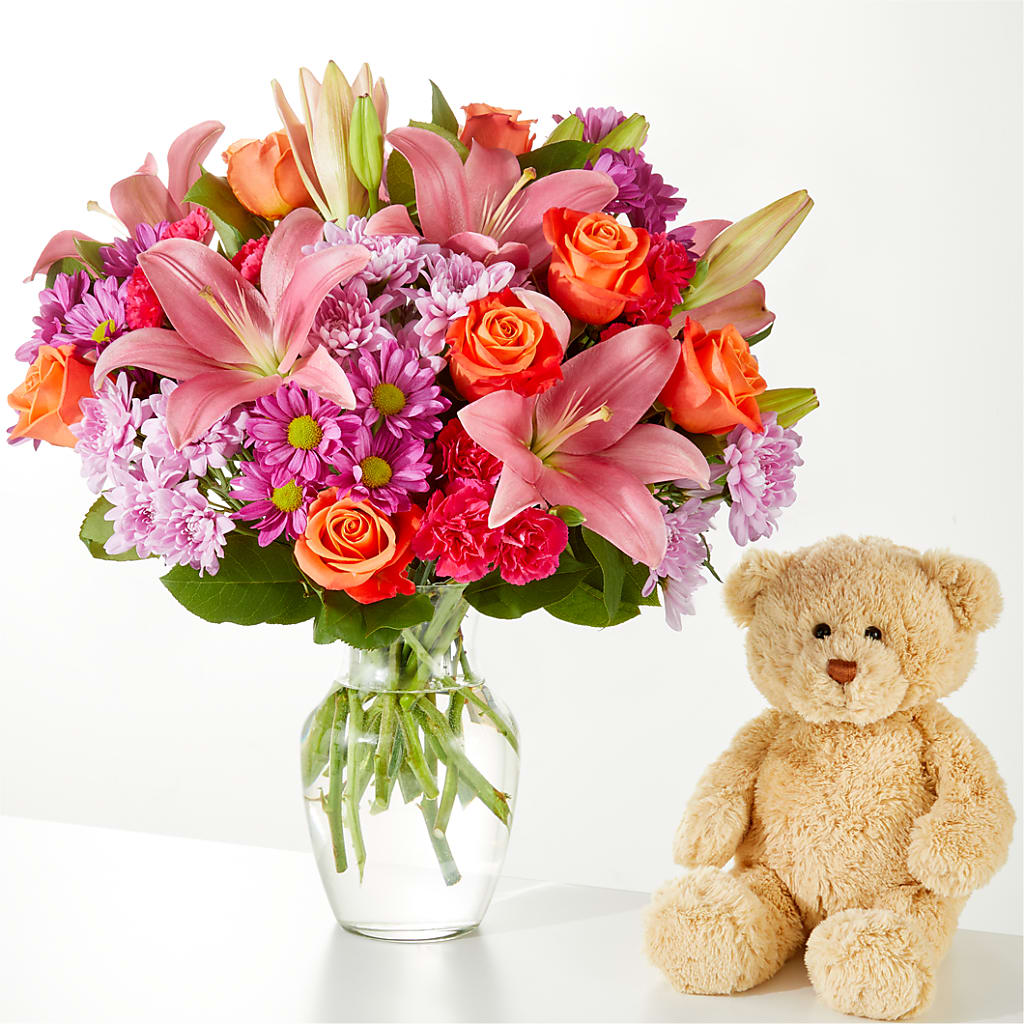 One and Only Bouquet and Bear Bundle –  Southern Utah Floral, Washington UT