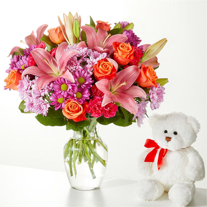 One and Only Bouquet and Bear Bundle –  Southern Utah Floral, Washington UT
