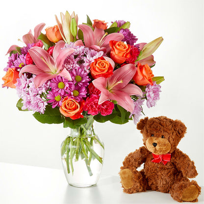 One and Only Bouquet and Bear Bundle –  Southern Utah Floral, Washington UT