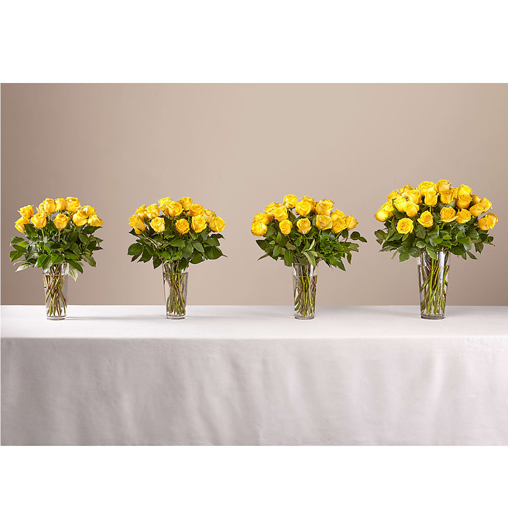 Long Stem Yellow Rose Bouquet –  Southern Utah Floral, Washington UT