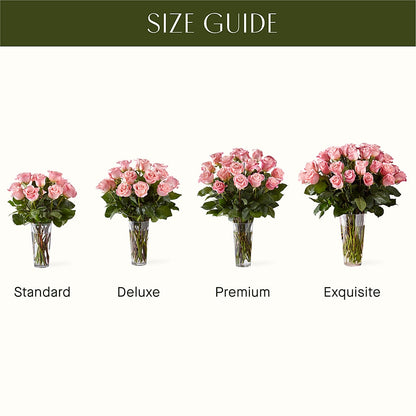Long Stem Pink Rose Bouquet –  Southern Utah Floral, Washington UT