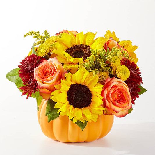 Golden Gourd Pumpkin Bouquet –  Southern Utah Floral, Washington UT