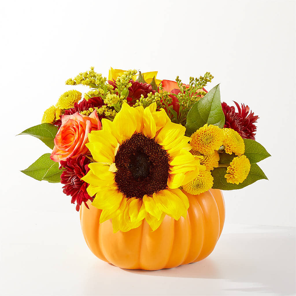 Golden Gourd Pumpkin Bouquet –  Southern Utah Floral, Washington UT