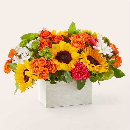 Sun-drenched Blooms Box Bouquet –  Southern Utah Floral, Washington UT