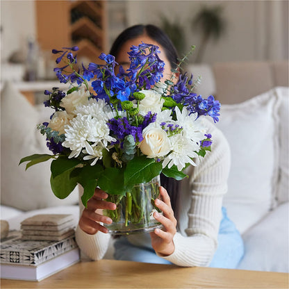 Cerulean Waves Bouquet –  Southern Utah Floral, Washington UT