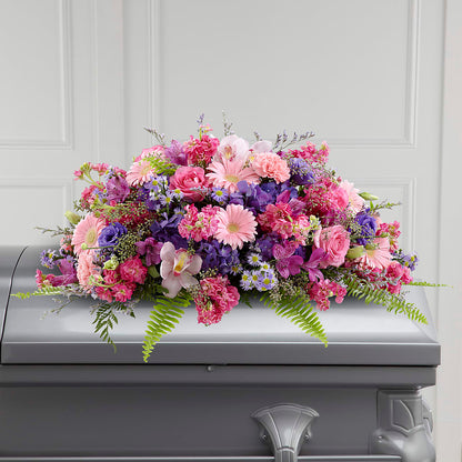 Glorious Garden Casket Spray –  Southern Utah Floral, Washington UT