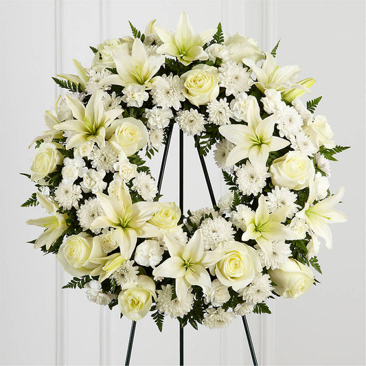 Treasured Tribute Wreath –  Southern Utah Floral, Washington UT
