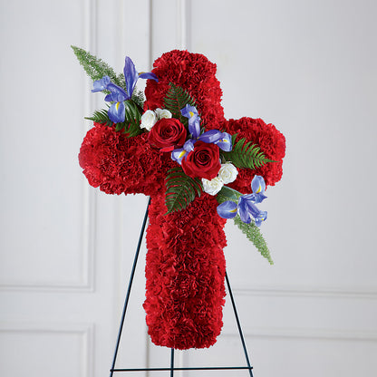 Faithful Hero Floral Cross –  Southern Utah Floral, Washington UT