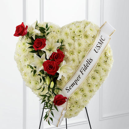 Heartfelt Hero Standing Heart –  Southern Utah Floral, Washington UT
