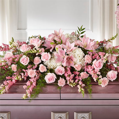 Life & Remembrance Casket Spray –  Southern Utah Floral, Washington UT
