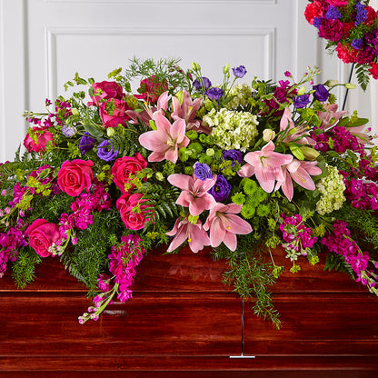Radiant Tribute Casket Spray –  Southern Utah Floral, Washington UT
