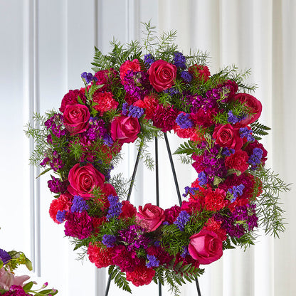 Calming Colors Wreath –  Southern Utah Floral, Washington UT