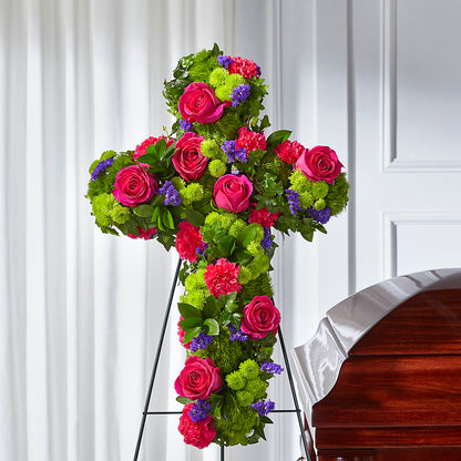 Tribute Rose Floral Cross –  Southern Utah Floral, Washington UT