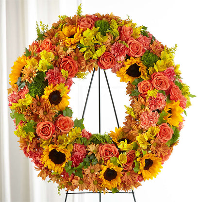 Autumnal Memories Wreath (Standard) –  Southern Utah Floral, Washington UT
