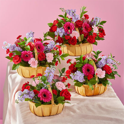 Pink Picnic Basket –  Southern Utah Floral, Washington UT