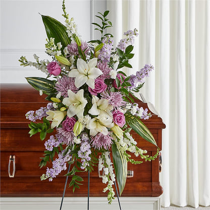 Grateful Hearts Standing Spray –  Southern Utah Floral, Washington UT