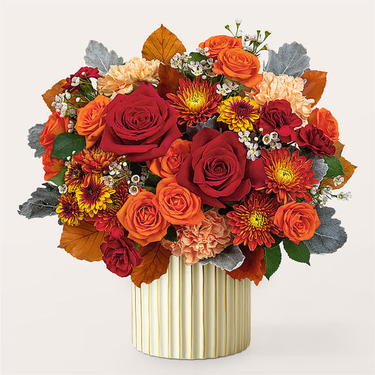 Merlot Bouquet with Ivory Vase –  Southern Utah Floral, Washington UT