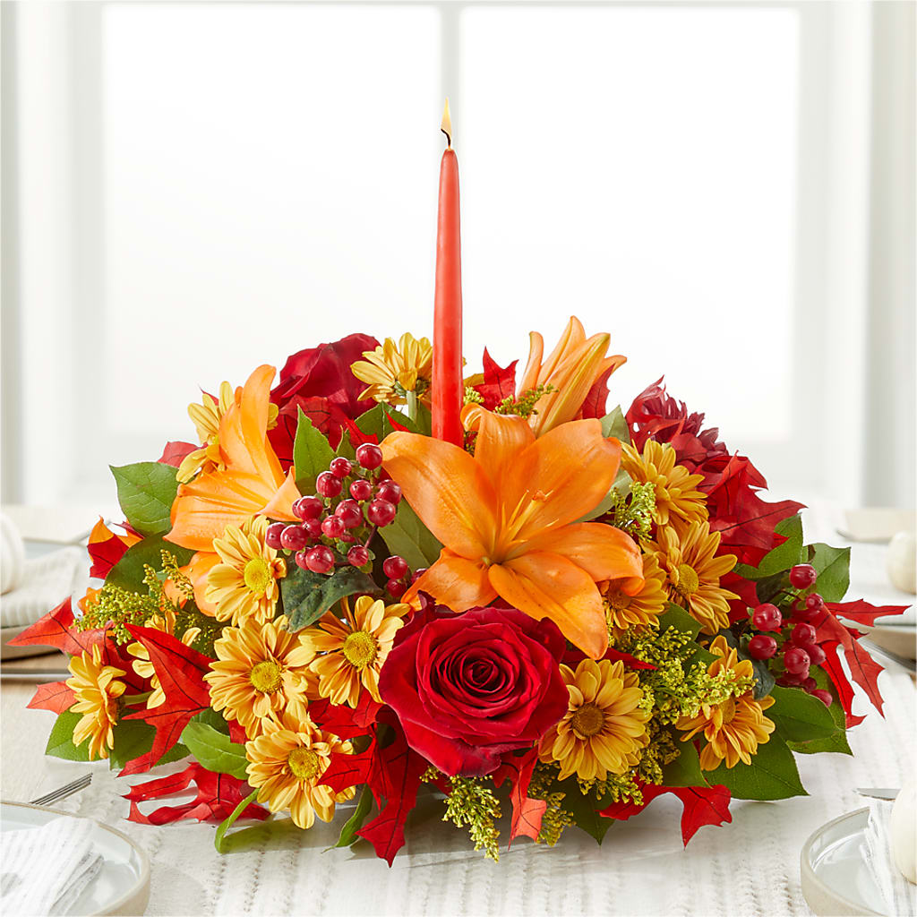 Autumn's Embrace Centerpiece –  Southern Utah Floral, Washington UT