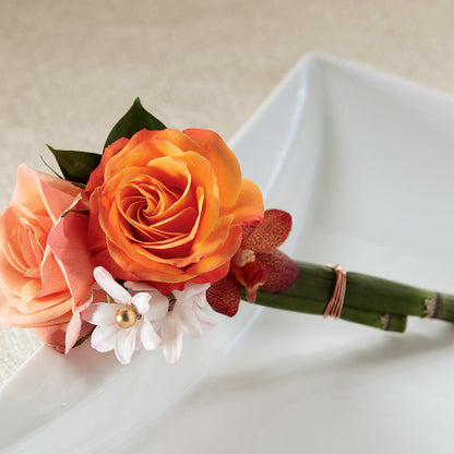 Sunset Dream Boutonniere –  Southern Utah Floral, Washington UT