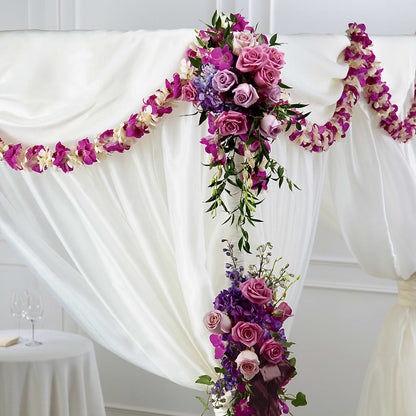 Color & Light Chuppah Decor –  Southern Utah Floral, Washington UT