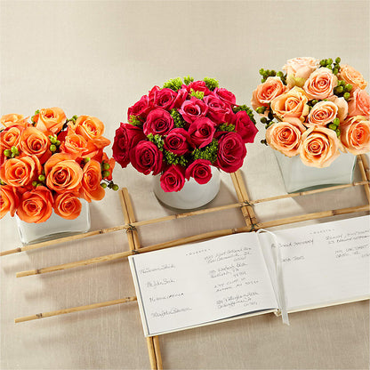 Dawn Rose Centerpiece –  Southern Utah Floral, Washington UT